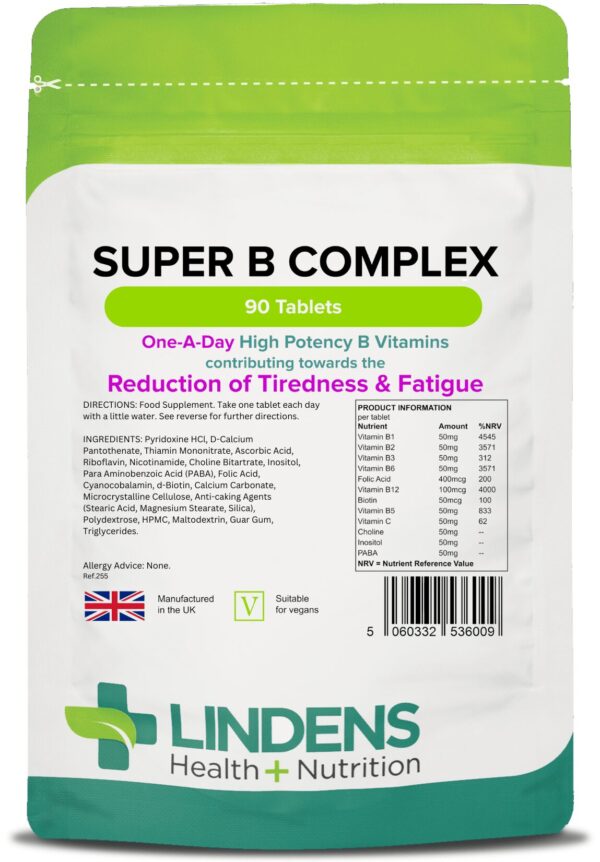 Super Vitamin B Complex Tablets product image