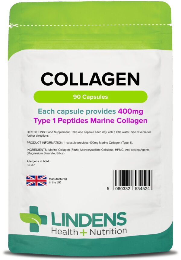 Collagen (Marine) 400mg Capsules product image